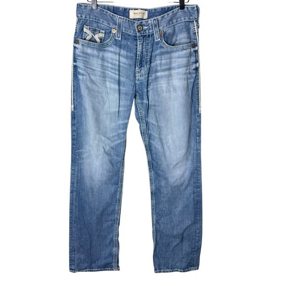 Big Star Men’s Sz 32 Long Pioneer Bootcut Jeans - Picture 1 of 7